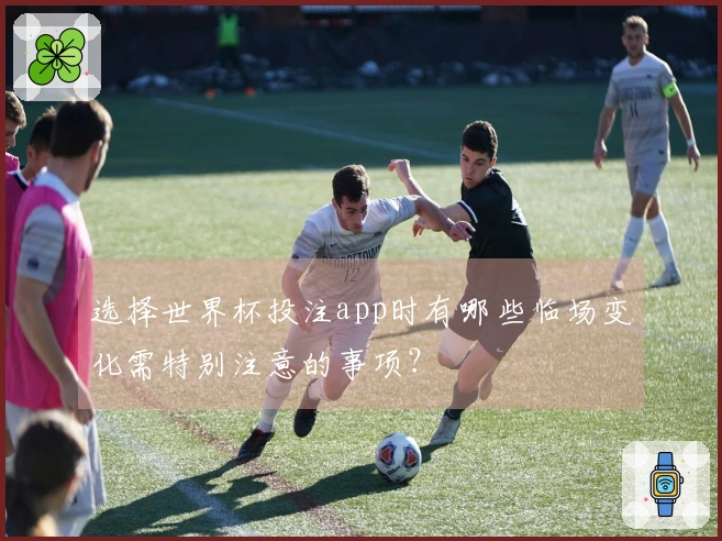 选择世界杯投注app时有哪些临场变化需特别注意的事项？