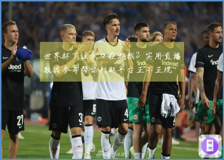 世界杯下注入口在哪找？实用直播数据参考帮你判断平台正不正规