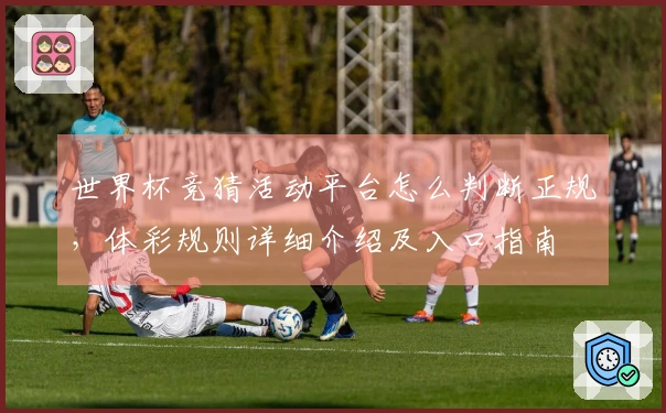 世界杯竞猜活动平台怎么判断正规，体彩规则详细介绍及入口指南